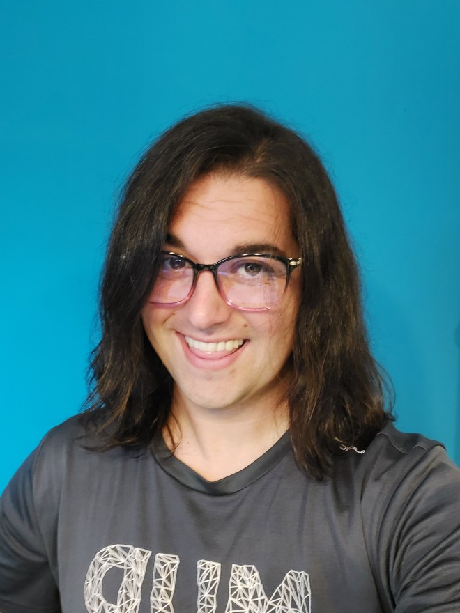 Transwoman Tori smiling for her followers. (courtesy photo)