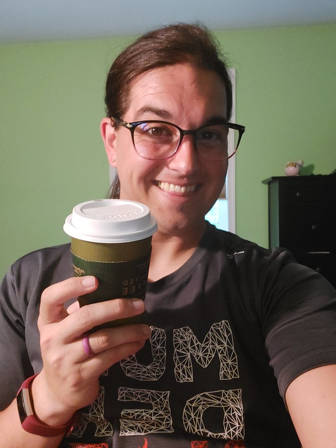 Transwoman Tori doing her thing at home (courtesy photo)